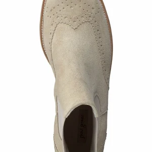 Paul Green Boots À Talons – Soft Suede Biscuit 13