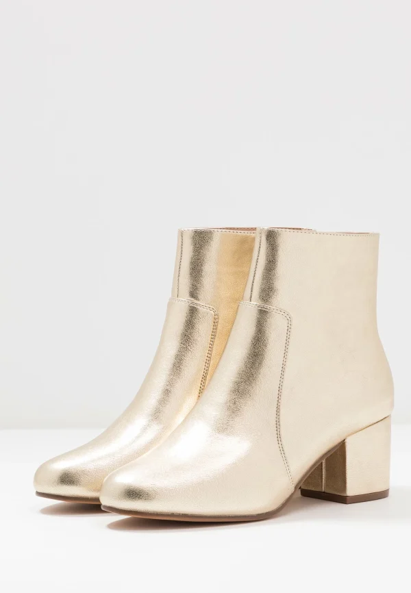 Anna Field Boots À Talons – Gold 6