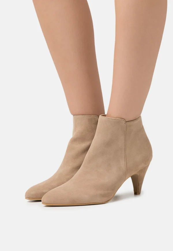 Anna Field Leather – Boots À Talons – Taupe 1