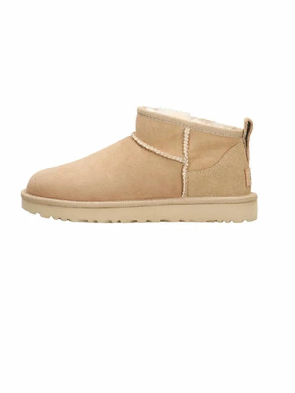 Ugg Classic Ultra Mini – Boots À Talons – Sand 1