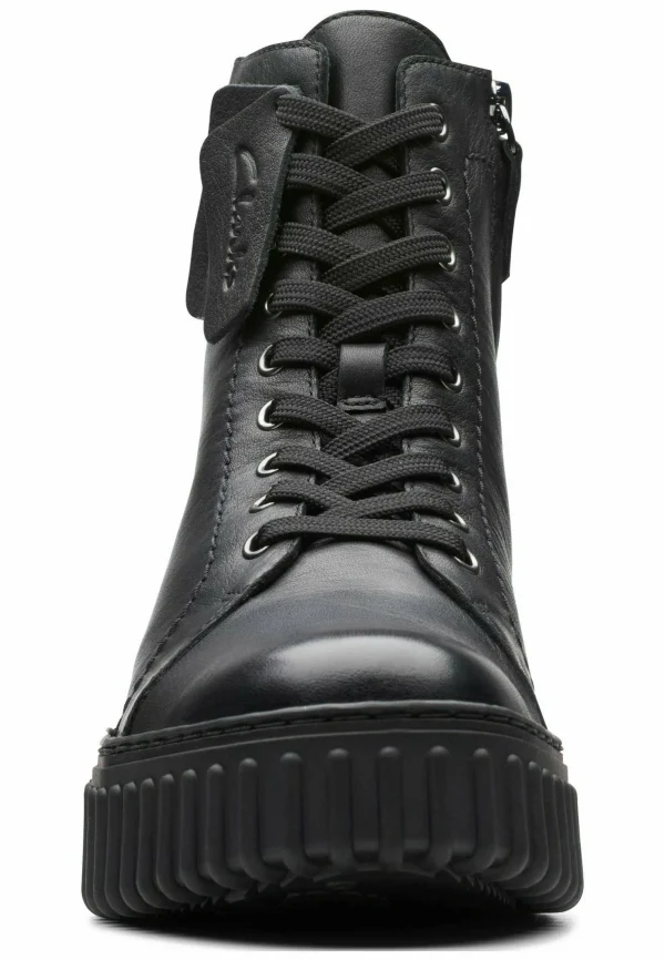 Clarks Boots À Talons – Black Leather 7