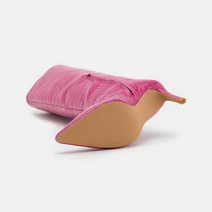 NA-KD Two Tone Boots – Bottes – Pink 16