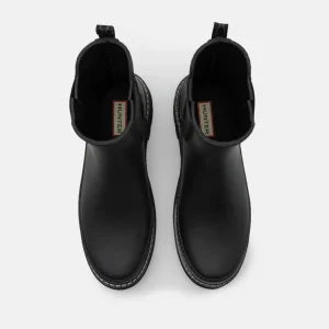 Hunter ORIGINAL Womens Refined Stitch Detail Chelsea Boots – Bottes En Caoutchouc – Black 15