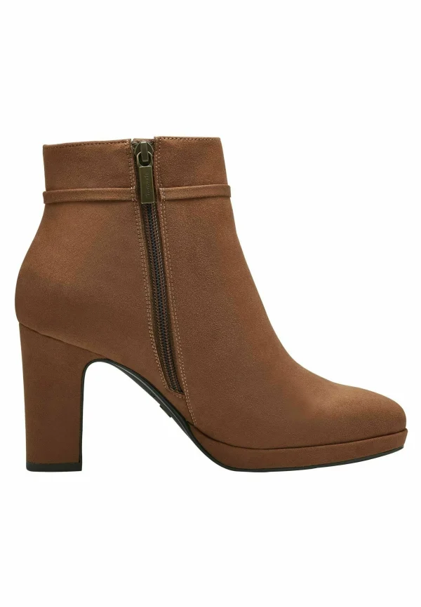 Tamaris Boots À Talons – Cognac 8