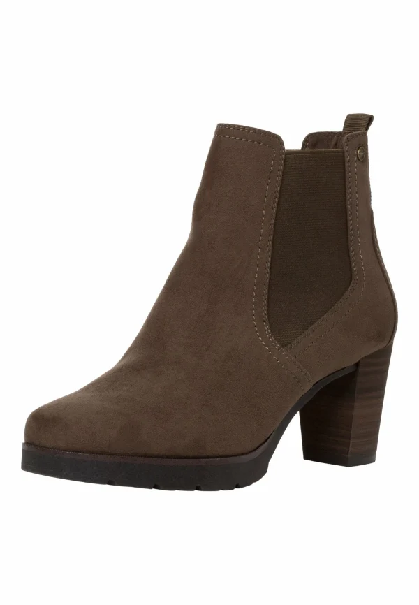 Tamaris Boots À Talons – Olive 5