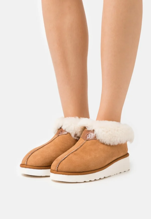 Grenson Wynter – Boots À Talons – Tobacco 1