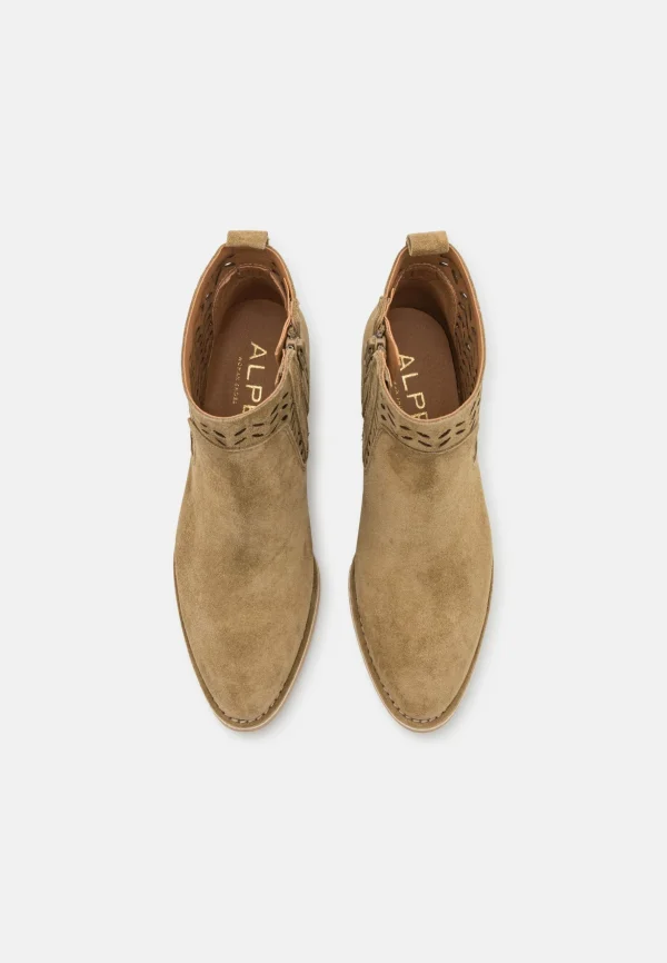 Alpe Alba – Boots À Talons – Tabaco 7