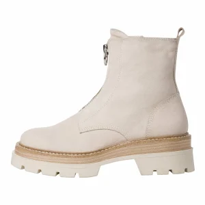 Tamaris Boots À Talons – Ivory Nubuc 11