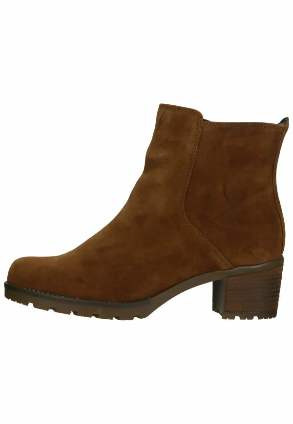 Gabor Plateau – Boots À Talons – Cognac (Flausch) 1