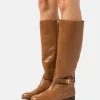 Lauren Ralph Lauren Brittaney Boots Tall – Bottes – Deep Saddle Tan 20