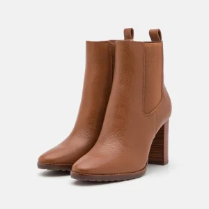 Lauren Ralph Lauren Mylah-Boots-Bootie – Bottines À Talons Hauts – Deep Saddle Tan 13