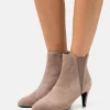 Anna Field Leather – Boots À Talons – Taupe 19