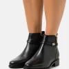 Dune London Wide Fit Pap – Boots À Talons – Black 20