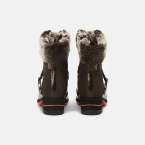 Rossignol 1907 Megeve Brown Boots – Bottes À Plateau – Brown 13