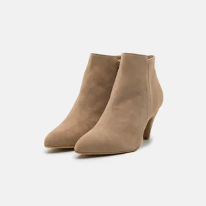 Anna Field Leather – Boots À Talons – Taupe 12