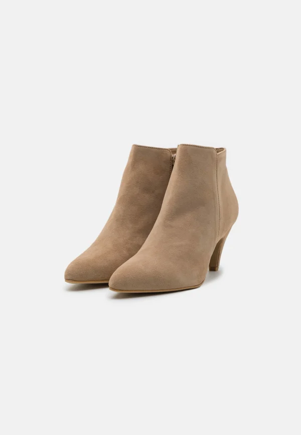 Anna Field Leather – Boots À Talons – Taupe 4