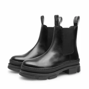 LAST STUDIO Gerdine – Boots À Talons – Black Leather 8
