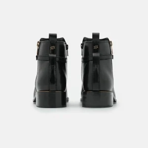 Dune London Wide Fit Pap – Boots À Talons – Black 14