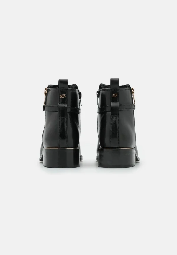 Dune London Wide Fit Pap – Boots À Talons – Black 5