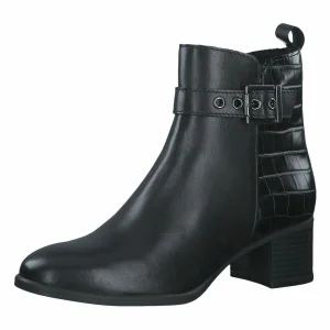Marco Tozzi Boots À Talons – Black Comb 9