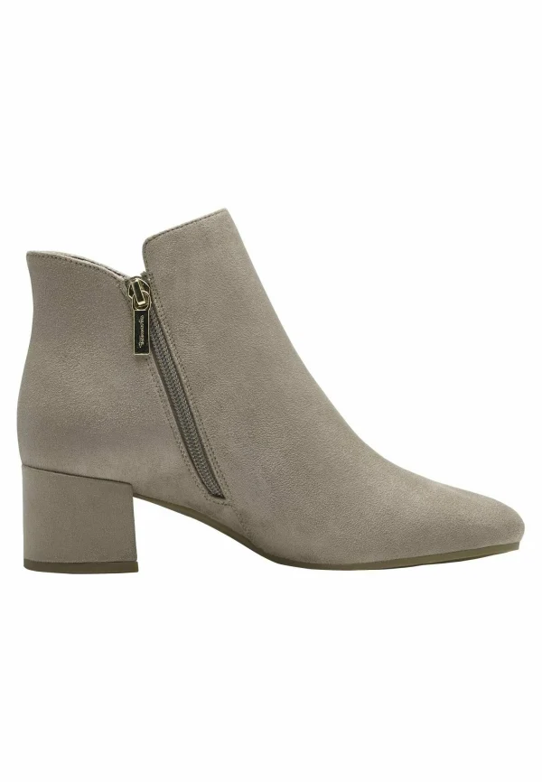 Tamaris Boots À Talons – Taupe 7