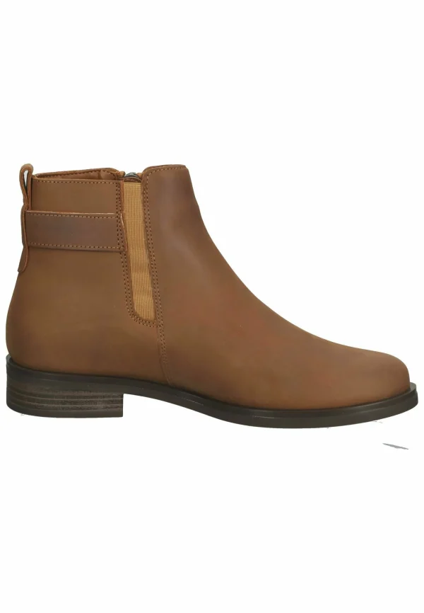 Clarks Boots À Talons – Dark Tan Lea 7