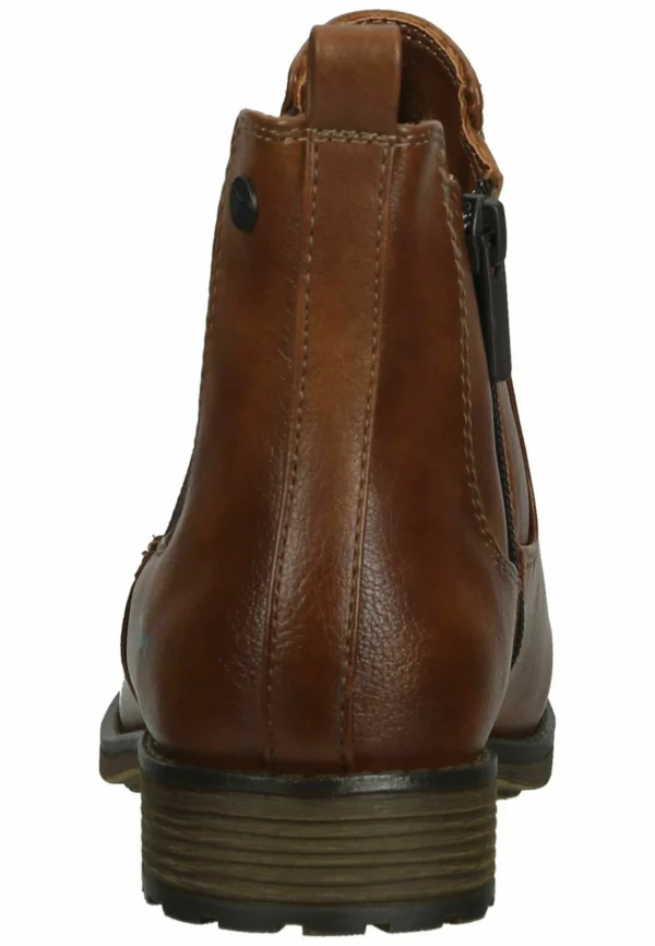 Mustang Boots À Talons – Cognac 5