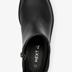 Next Chelsea – Boots À Talons – Black Square Toe 10