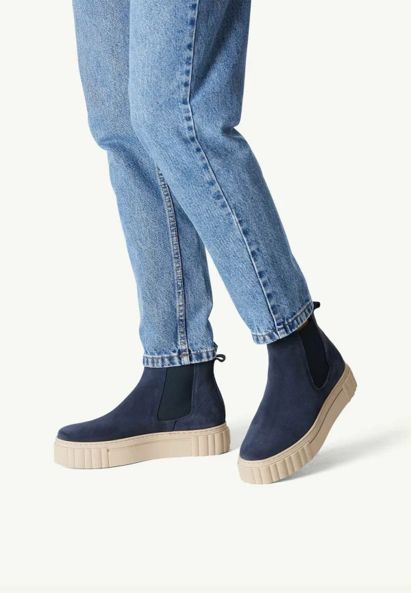 Tamaris Boots À Talons – Navy 1
