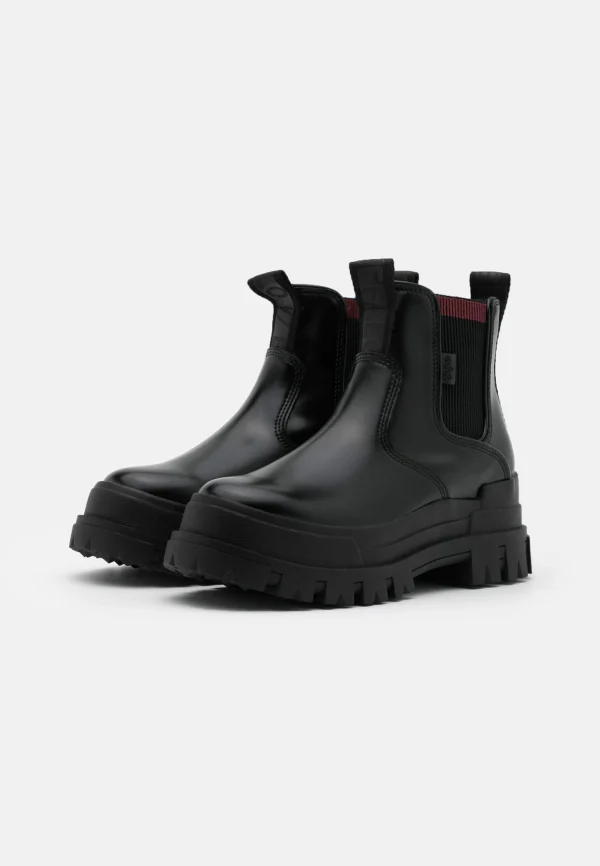 Buffalo Vegan Aspha Chelsea – Boots À Talons – Black 4