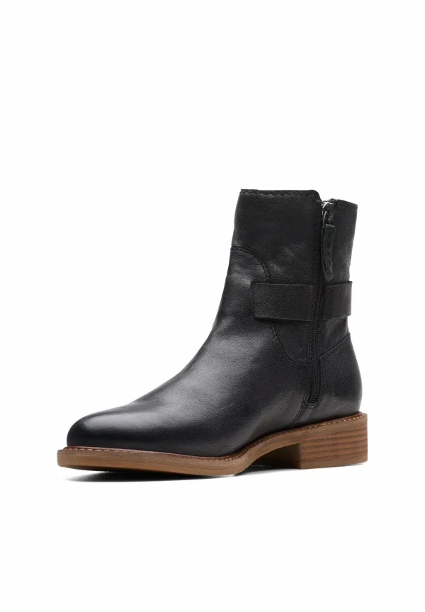 Clarks Cologne Strap – Boots À Talons – Black Leather 3