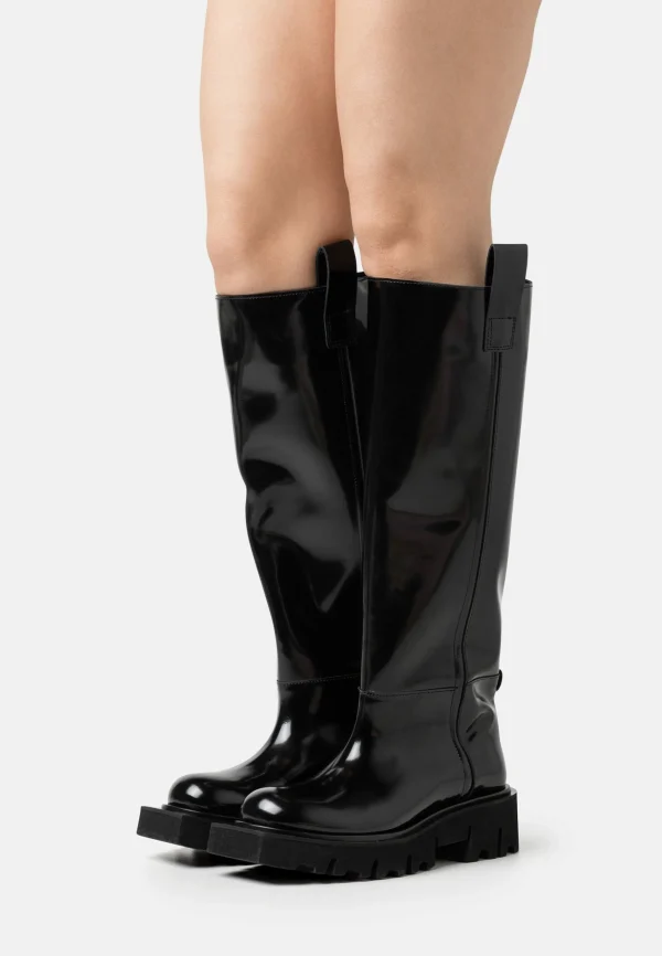 MSGM Boots – Bottes À Plateau – Black 1