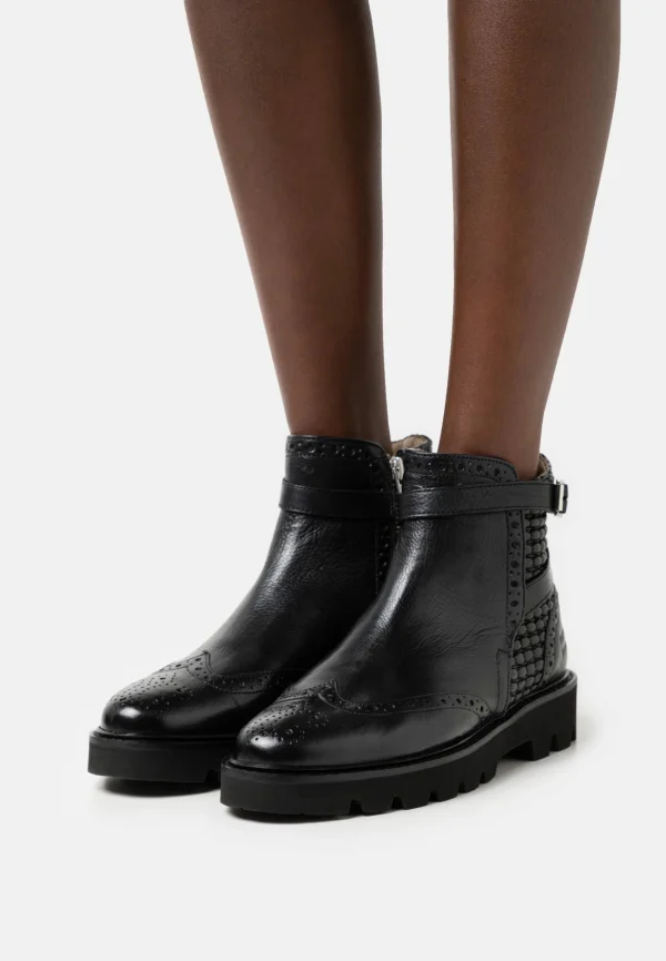 MELVIN & HAMILTON Selina 25 – Boots À Talons – Black 1