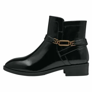 Tamaris Boots À Talons – Black Patent 11