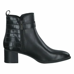 Marco Tozzi Boots À Talons – Black Comb 15
