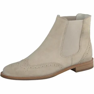 Paul Green Boots À Talons – Soft Suede Biscuit 9