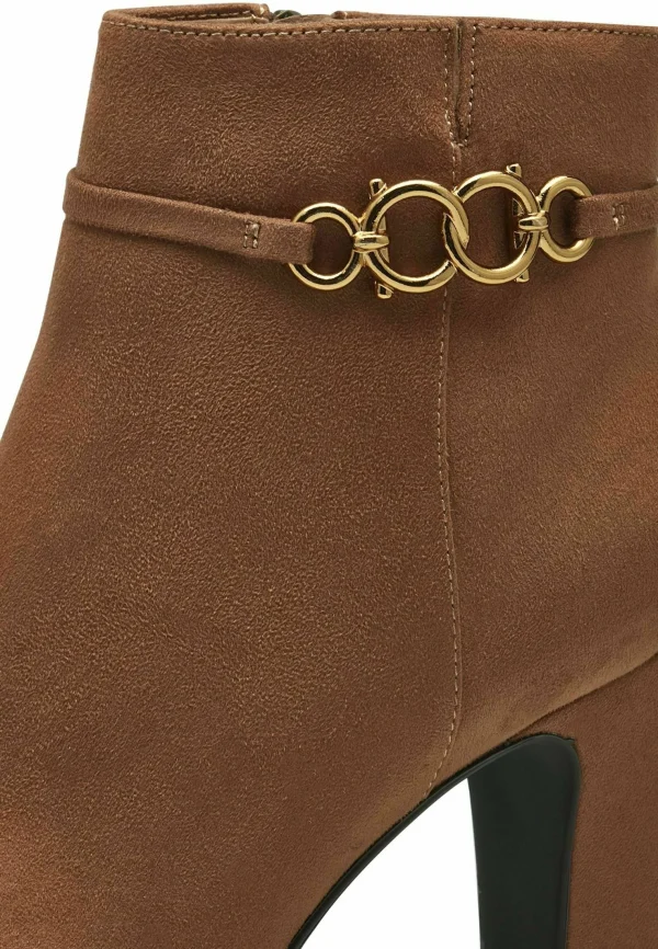 Tamaris Boots À Talons – Cognac 7