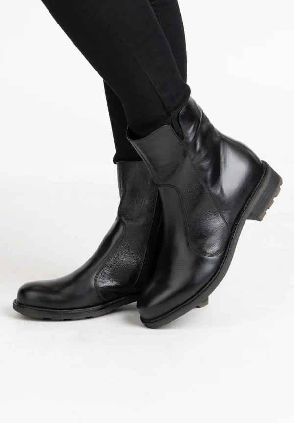 Dreimaster Boots À Talons – Schwarz 1