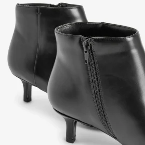 Next Forever Comfort Open Toe Kitten Heel Standard – Boots À Talons – Black 10