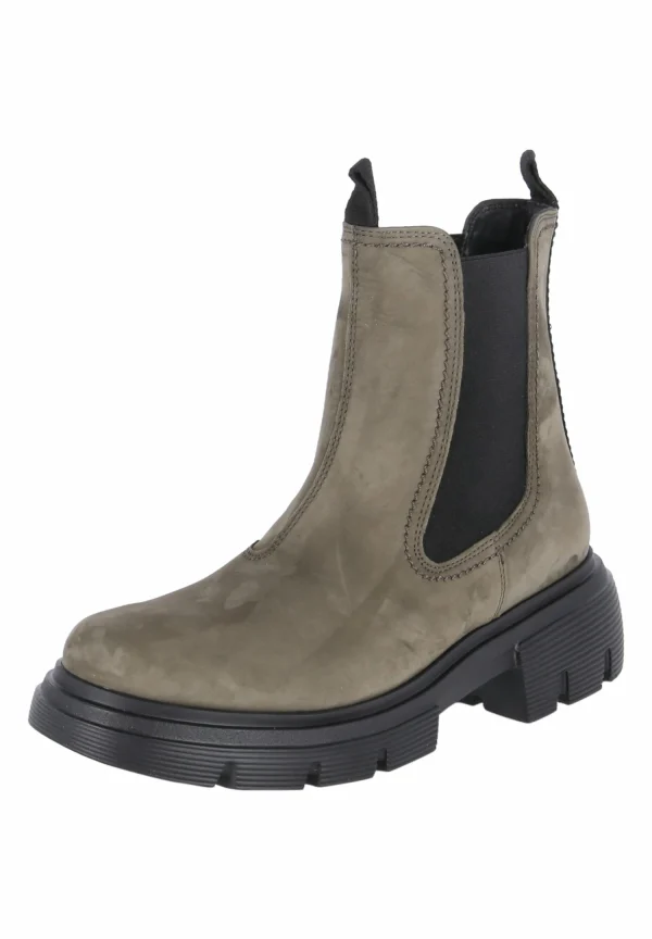 Paul Green Boots À Talons – Oliv 1