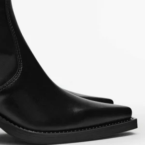 Massimo Dutti Boots À Talons – Black 18