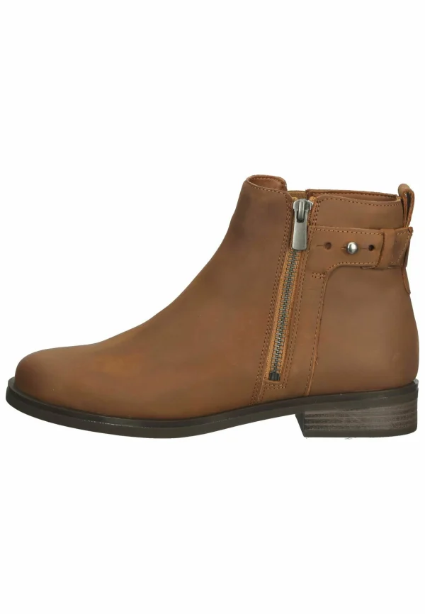 Clarks Boots À Talons – Dark Tan Lea 1