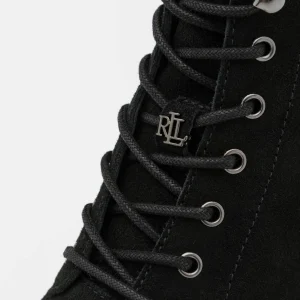 Lauren Ralph Lauren Carlee Boots – Bottines À Lacets – Black 21