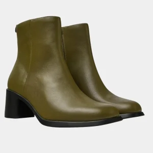 Camper Meda – Boots À Talons – Dunkelgrün 9