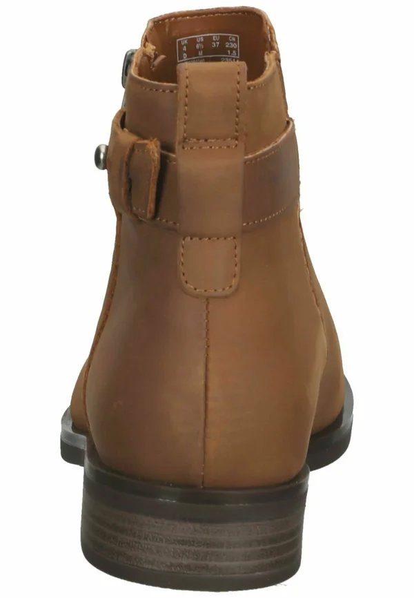 Clarks Boots À Talons – Dark Tan Lea 5