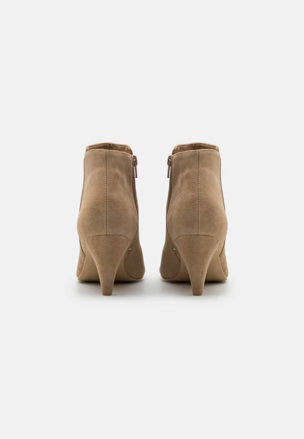 Anna Field Leather – Boots À Talons – Taupe 5