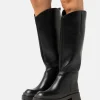 NA-KD Wide Rounded Shaft Boots – Bottes – Black 23