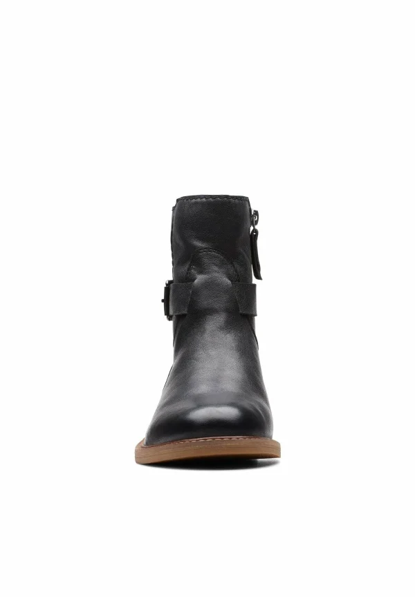 Clarks Cologne Strap – Boots À Talons – Black Leather 5