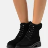 Lauren Ralph Lauren Carlee Boots – Bottines À Lacets – Black 20