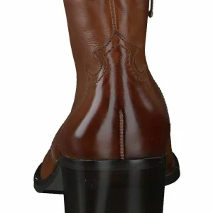 Paul Green Boots À Talons – Star Calf Cognac 15